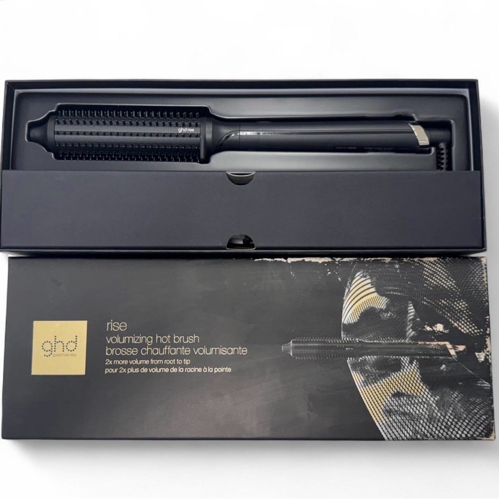ghd Rise Volumizing Hot Brush - Classic Black